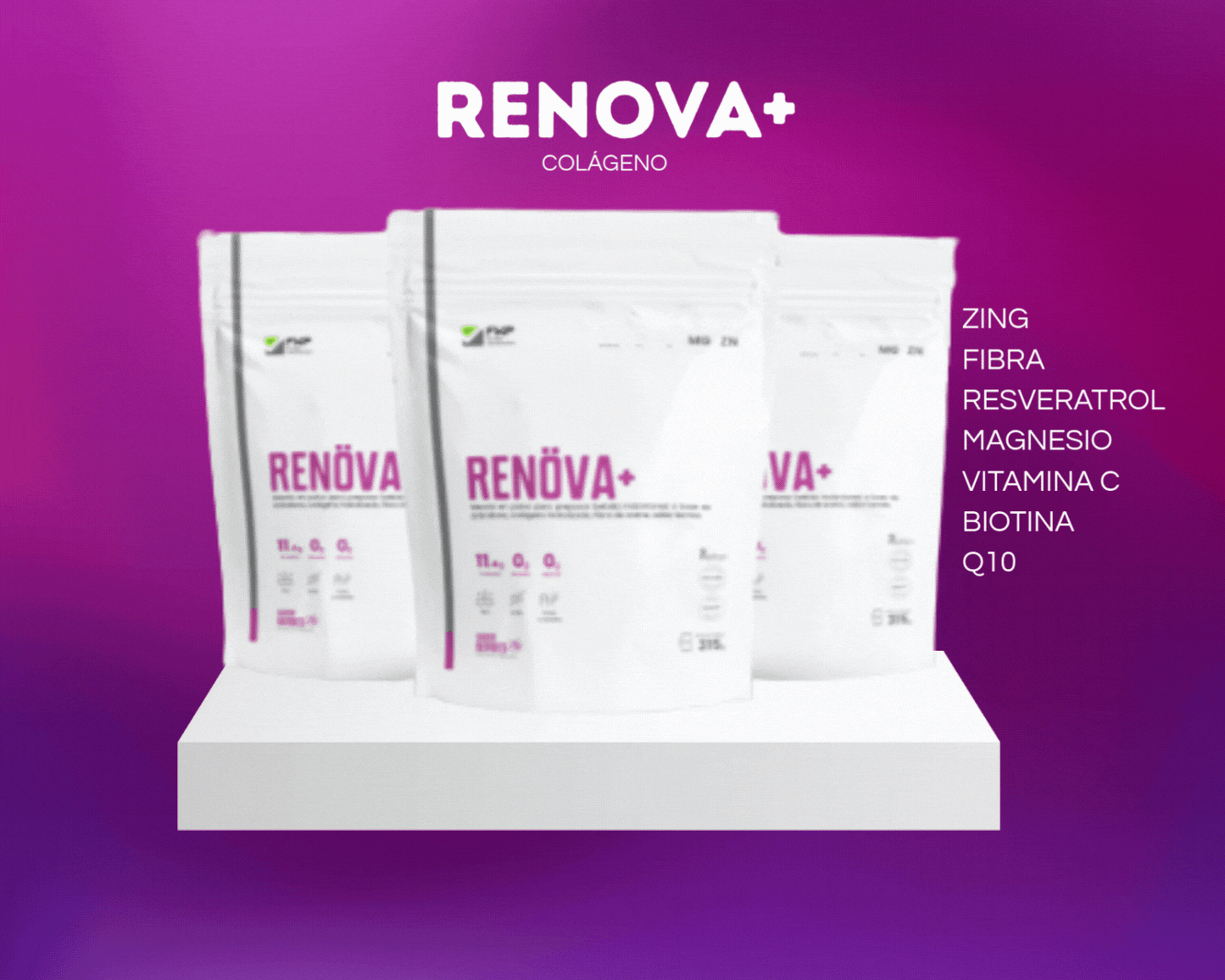 TRIPACK COLAGENO HIDROLIZADO RENOVA