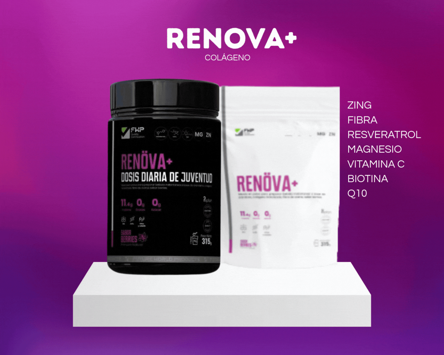 PACK DUO COLAGENO HIDROLIZADO RENOVA