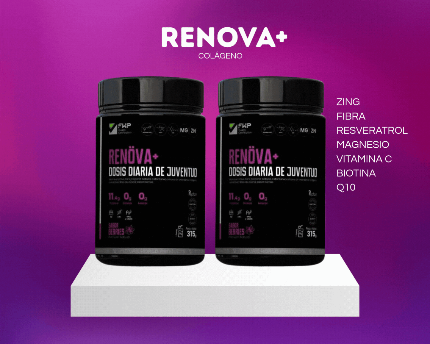 PACK DUO COLAGENO HIDROLIZADO RENOVA